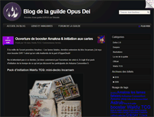 Tablet Screenshot of blog.opusdei-dofus.fr